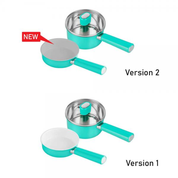 Bộ nồi chảo Inox nguyên khối an toàn Baby EL 1168OLMax Size 14cm Bộ nồi chảo Inox nguyên khối an toàn Baby EL 1168OLMax Size 14cm