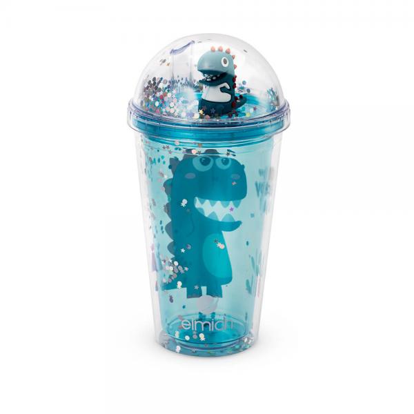 Cốc nhựa 2 lớp hình khủng long Elmich EL8332OL dung tích 480ml Cốc nhựa 2 lớp hình khủng long Elmich EL8332OL dung tích 480ml