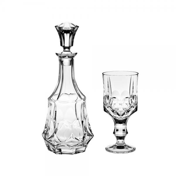 Bộ Bình Rượu và Ly Pha Lê EL0161 Bộ Bình Rượu và Ly Pha Lê EL0161