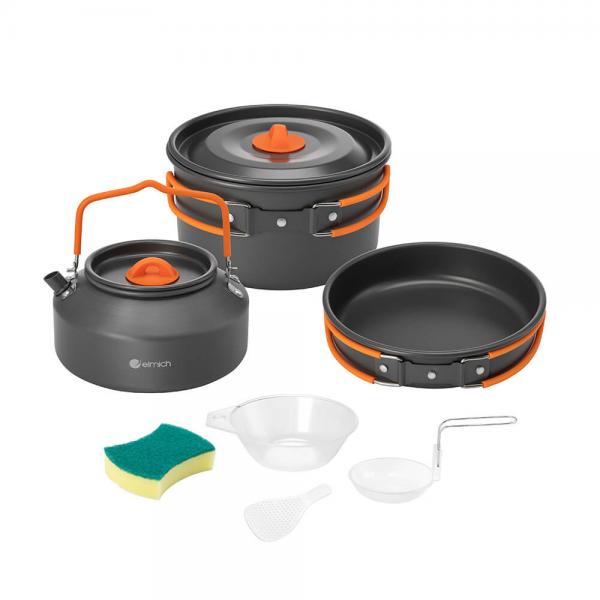 Bộ nồi dã ngoại 3 chiếc Elmich EL0264 Bộ nồi dã ngoại 3 chiếc Elmich EL0264