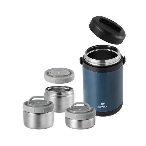 Hộp cơm giữ nhiệt inox 304 Elmich EL8302 dung tích 1.7L Hộp cơm giữ nhiệt inox 304 Elmich EL8302 dung tích 1.7L