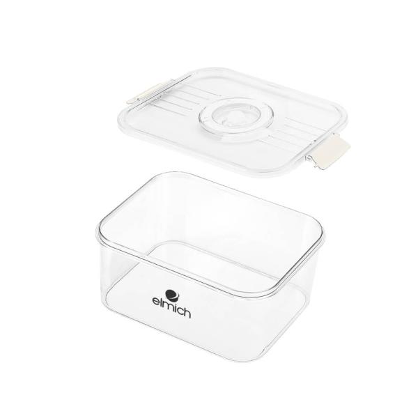 Hộp nhựa đựng thực phẩm hút chân không Elmich EL8436 1200ml Hộp nhựa đựng thực phẩm hút chân không Elmich EL8436 1200ml