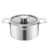 Bộ nồi Inox liền khối Elmich Hera EL-8138IN size 16, 18, 22 tặng kèm chảo chống dính full induction 26cm