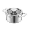 Bộ nồi Inox liền khối Elmich Hera EL-8138IN size 16, 18, 22 tặng kèm chảo chống dính full induction 26cm