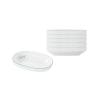 Bộ 6 đĩa bầu dục nhỡ Elmich RoseDesign EL-0263