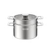 Bộ nồi Inox liền khối Elmich Hera EL-8132IN size 16,20,22 xửng hấp 22cm