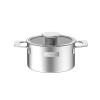 Bộ nồi Inox liền khối Elmich Hera EL-8132IN size 16,20,22 xửng hấp 22cm