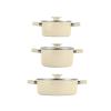 Bộ nồi chống dính vân đá ánh kim siêu bền Elmich EL -5204BE size 18,20,24cm