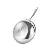 Chảo xào inox cao cấp 3 lớp đáy liền Elmich Trimax EL-2836IN28 size 28cm